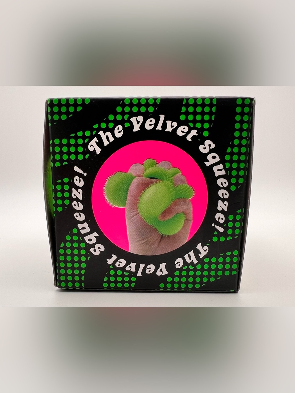 Schylling NeeDoh Fuzz Ball Wonder Waves Sensory Fidget Toy Neon Green NWT - Picture 2 of 4